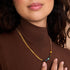 Rainbow Chakra | 7 Gemstone Chain Necklace | Gold